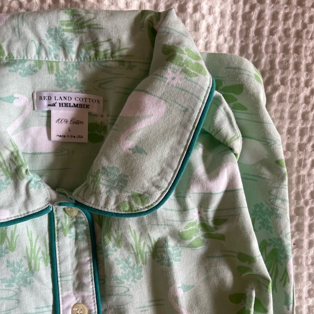 Redland Cotton with Helmsie Printed Pajama Set